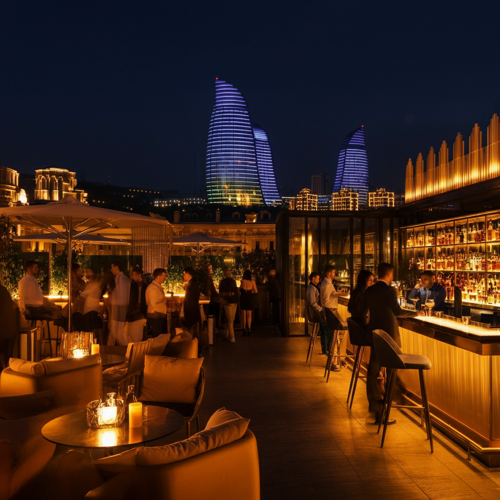Exploring the Nightlife Scene in Baku With a Touch of Humor